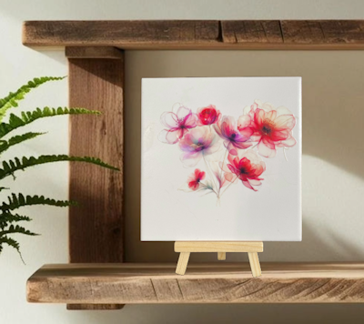 Floral Picture tiles