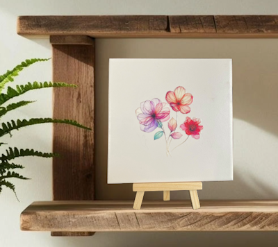 Floral Picture tiles