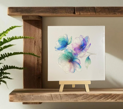 Floral Picture tiles