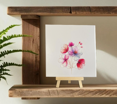 Floral Picture tiles