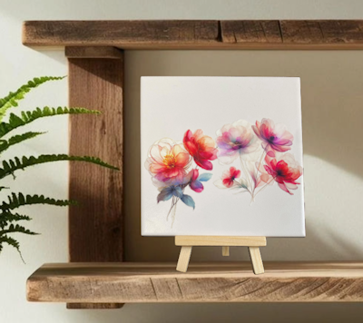 Floral Picture tiles