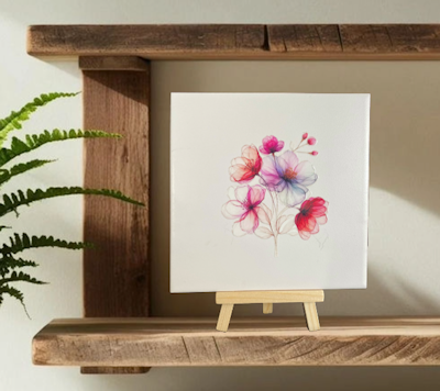 Floral Picture tiles