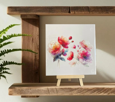 Floral Picture tiles