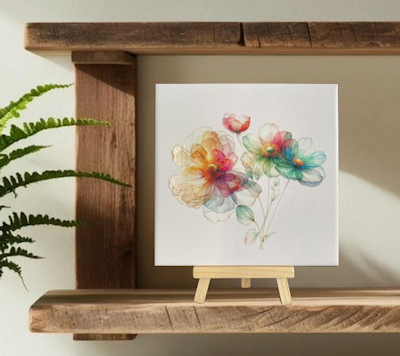 Floral Picture tiles