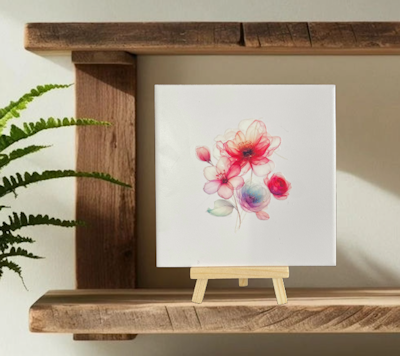 Floral Picture tiles