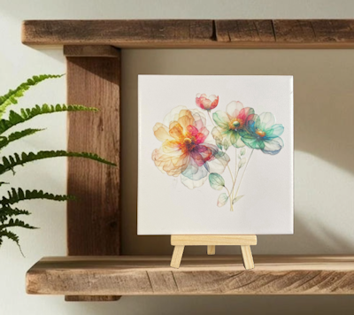 Floral Picture tiles