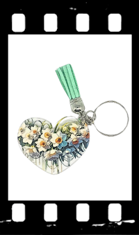 Key rings - Floral