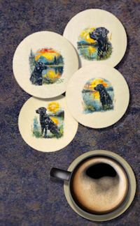 Coasters - Wood - Animals