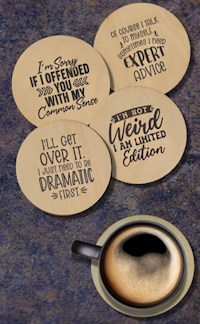 Coasters - Wood