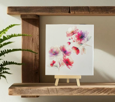 Floral Picture tiles