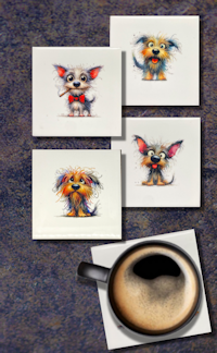 Coasters - Tiles - Animals