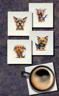 Coasters - Tiles - Animals