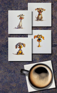 Coasters - Tiles - Animals