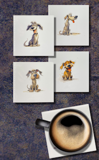 Coasters - Tiles - Animals