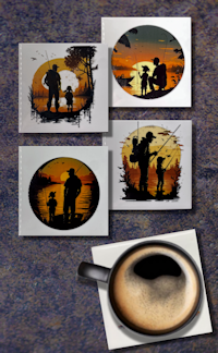 Coasters - Tiles - Animals