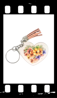 Key rings - Floral