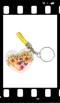 Key rings - Floral