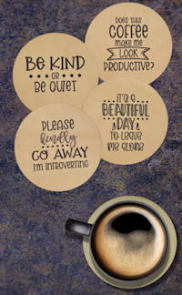 Coasters - Wood